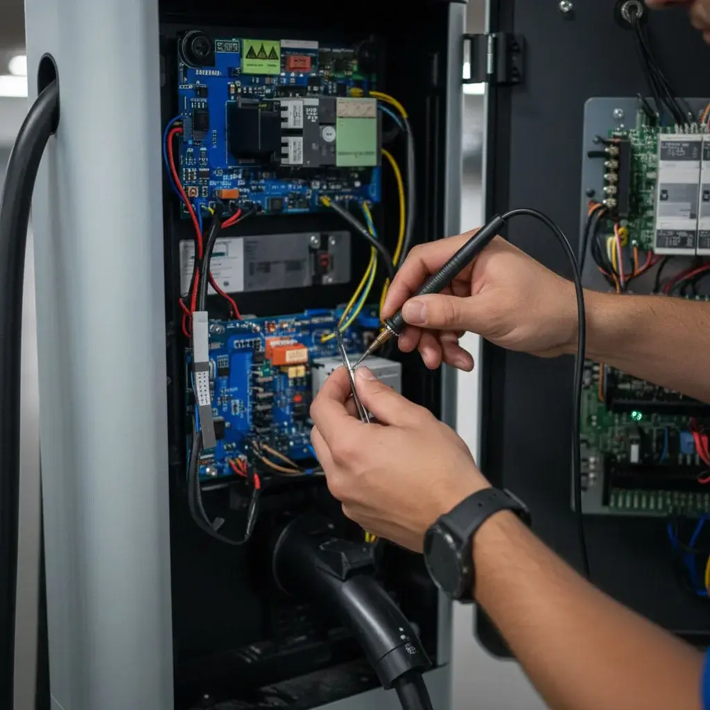 Step 7: Component-Level EV Charger Repair